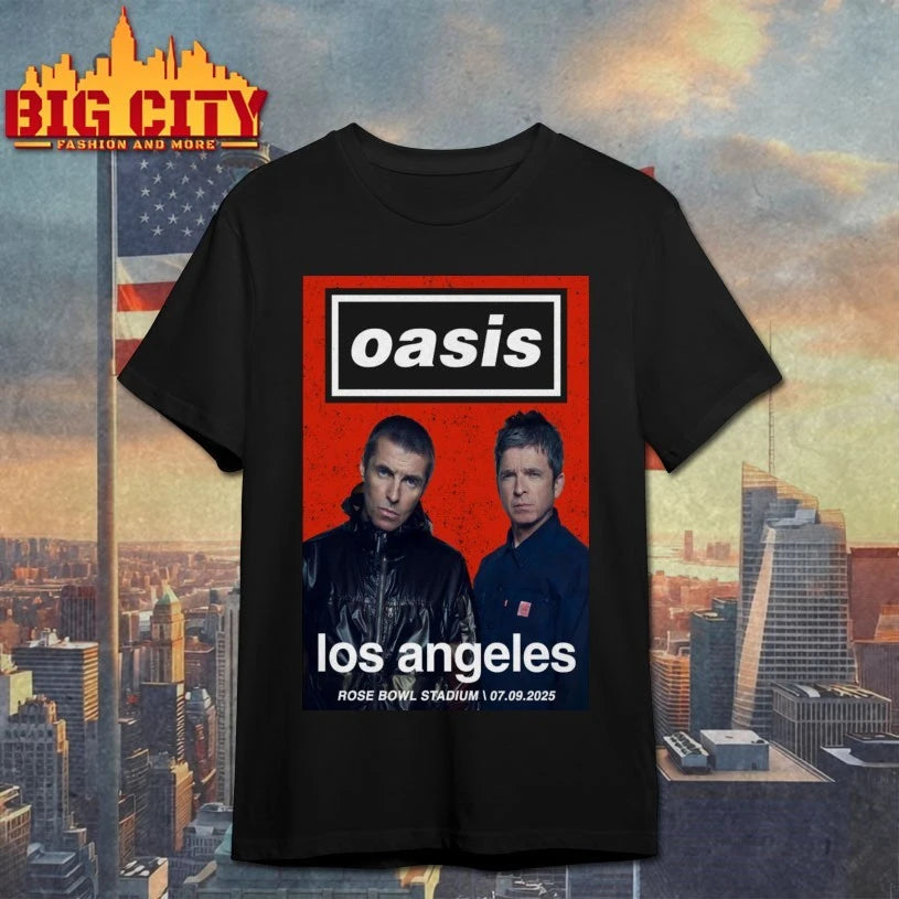 07 Sep 2025 Oasis Concert Los Angeles, CA Poster Shirt