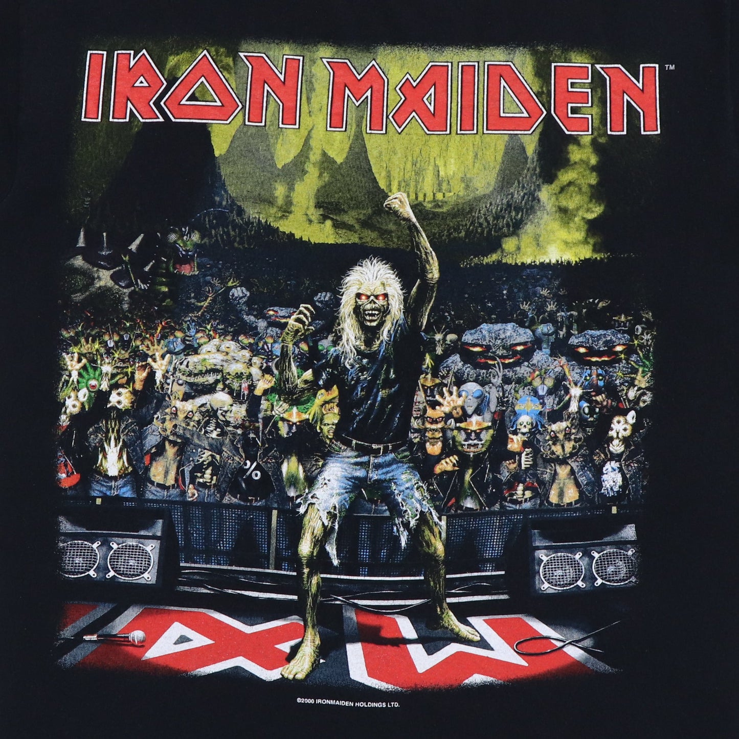 2000 Iron Maiden Brave New World Tour Shirt Style001