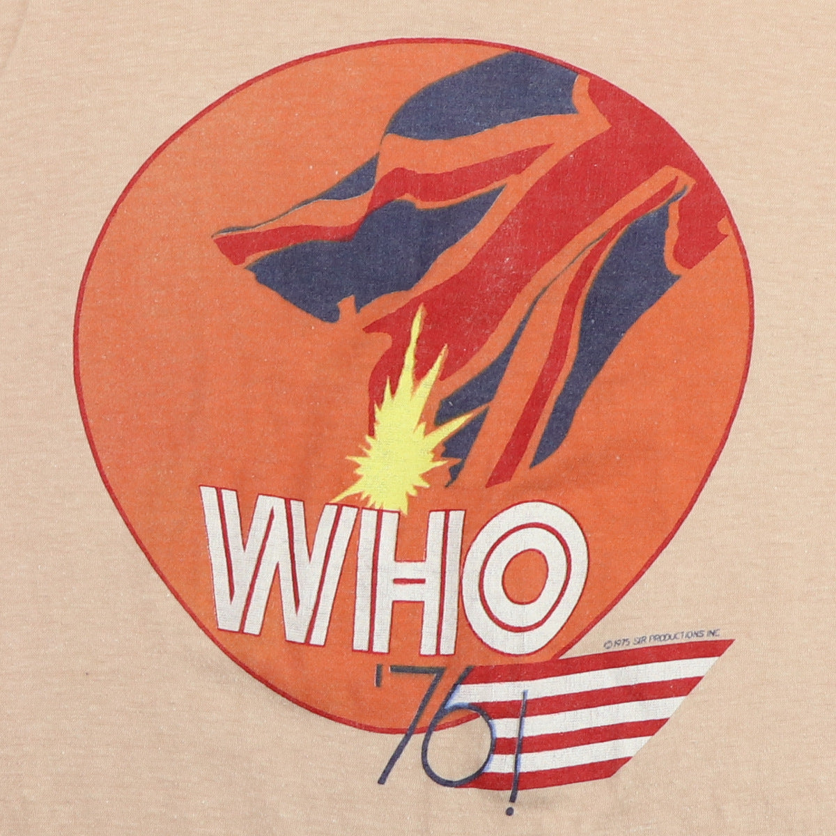 1976 The Who Shirt Style001