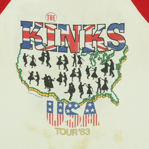 1983 The Kinks State Of Confusion Tour Jersey Shirt Style003