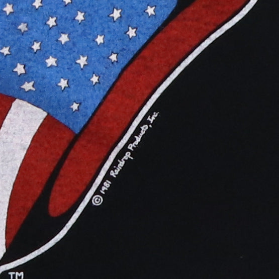 1981 Rolling Stones Tour Shirt Style002