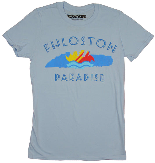 The Fifth Element Mens T-Shirt  - Fhloston Paradise Postcard Retro Image
