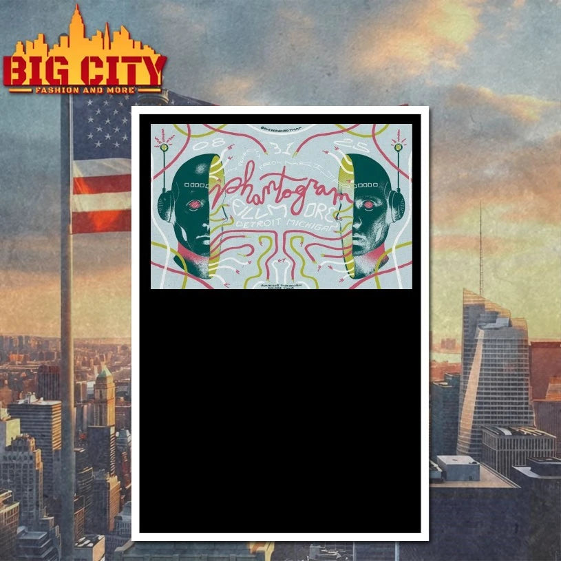 08 31 2025 Detroit, MI Show Phantogram Poster shirts