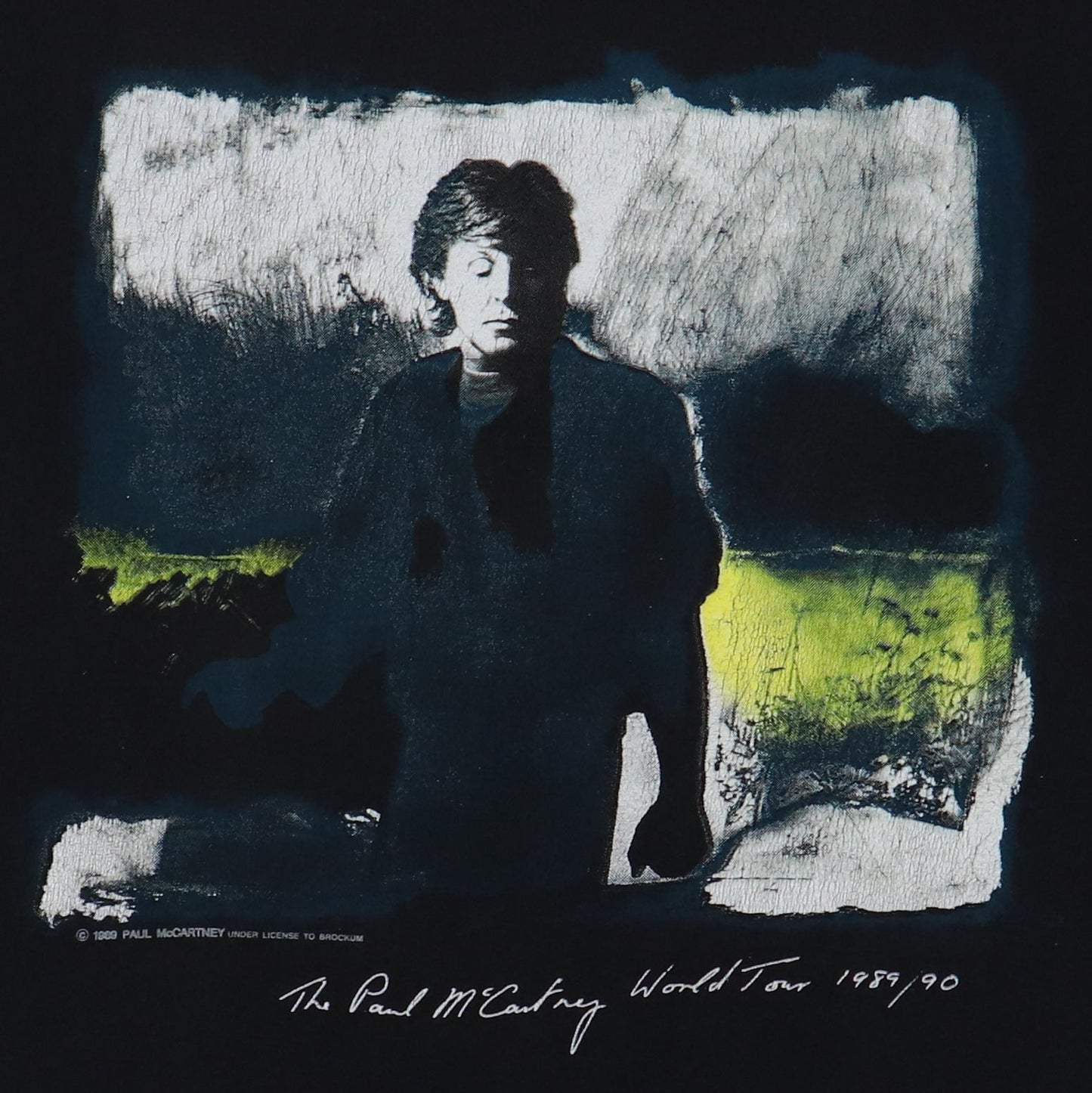 1989 Paul McCartney World Tour Shirt Style011