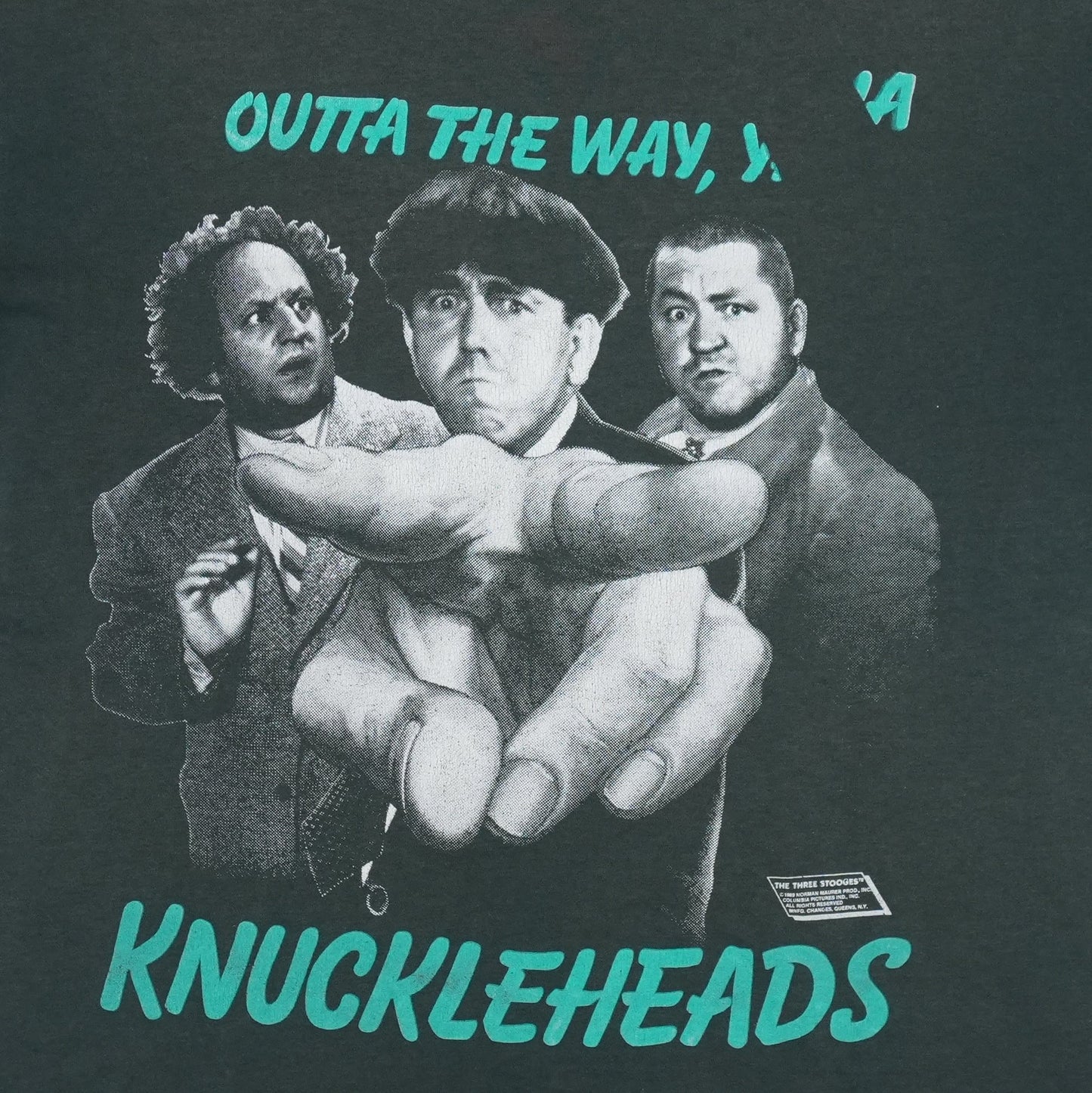 1989 Three Stooges Knuckleheads Shirt Style001
