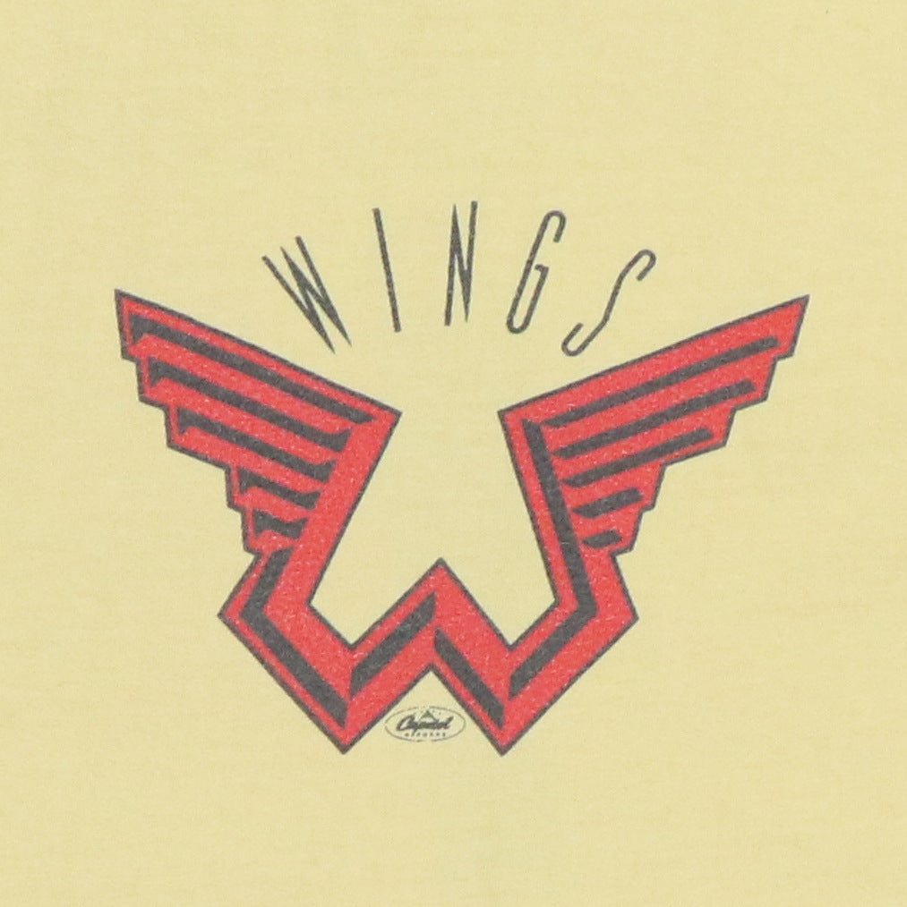1975 Wings Capitol Records Promo Shirt Style005