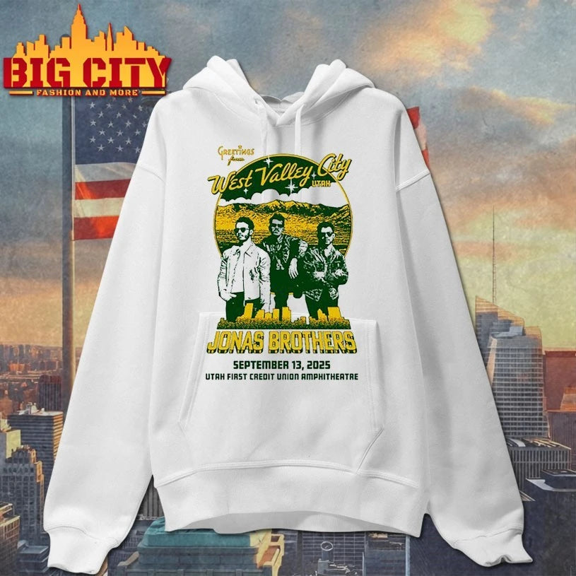 09-13-2025 West Valley City, UT Jonas Brothers shirt