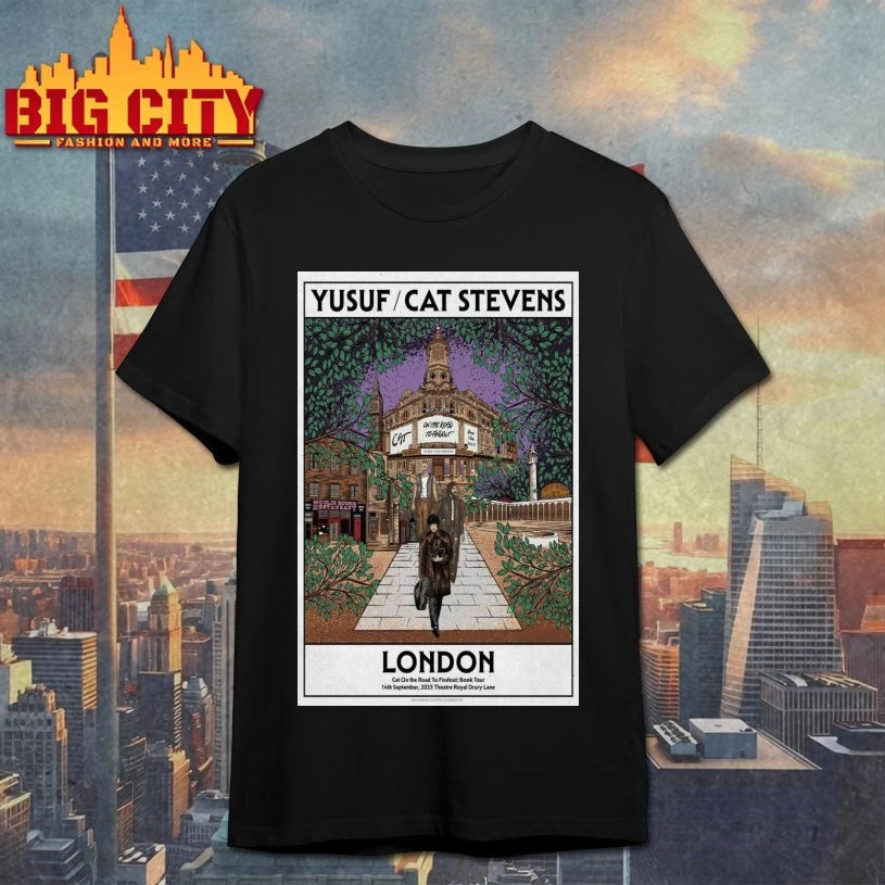 09-14-2025 Cat Stevens Show London, UK Poster shirt
