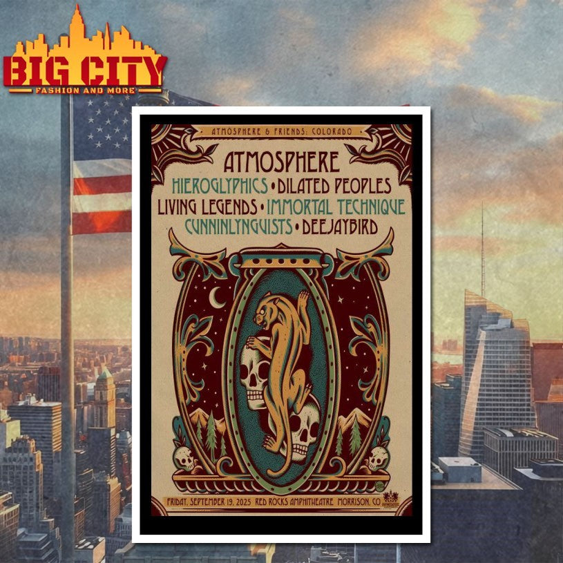 09-19-2025 Red Rocks Amphitheatre Atmosphere Event Poster Shirt