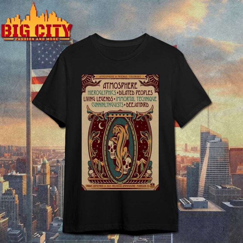 09-19-2025 Red Rocks Amphitheatre Atmosphere Event Poster Shirt