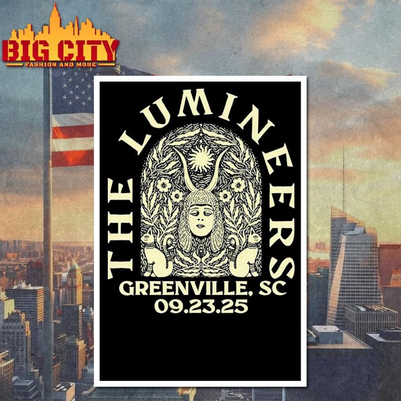 09-23-2025 Greenville, SC The Lumineers Shirt