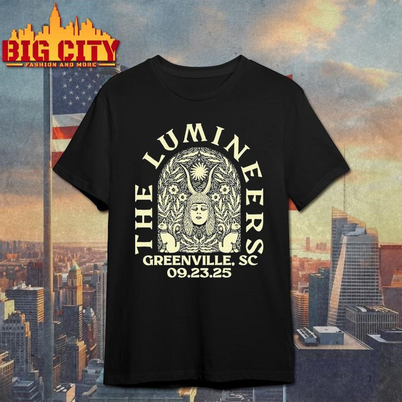 09-23-2025 Greenville, SC The Lumineers Shirt