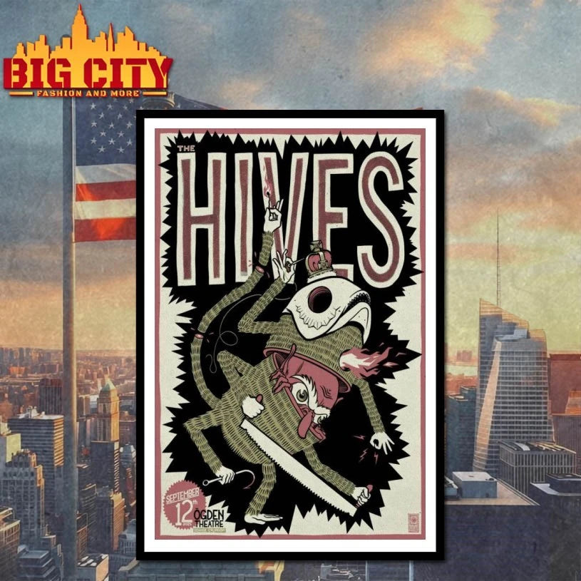 09.12.2025 Event Denver, CO The Hives Poster shirt
