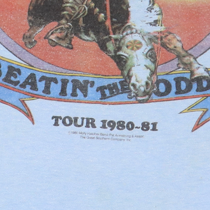 1980 Molly Hatchet Beatin The Odds Tour Shirt Style001