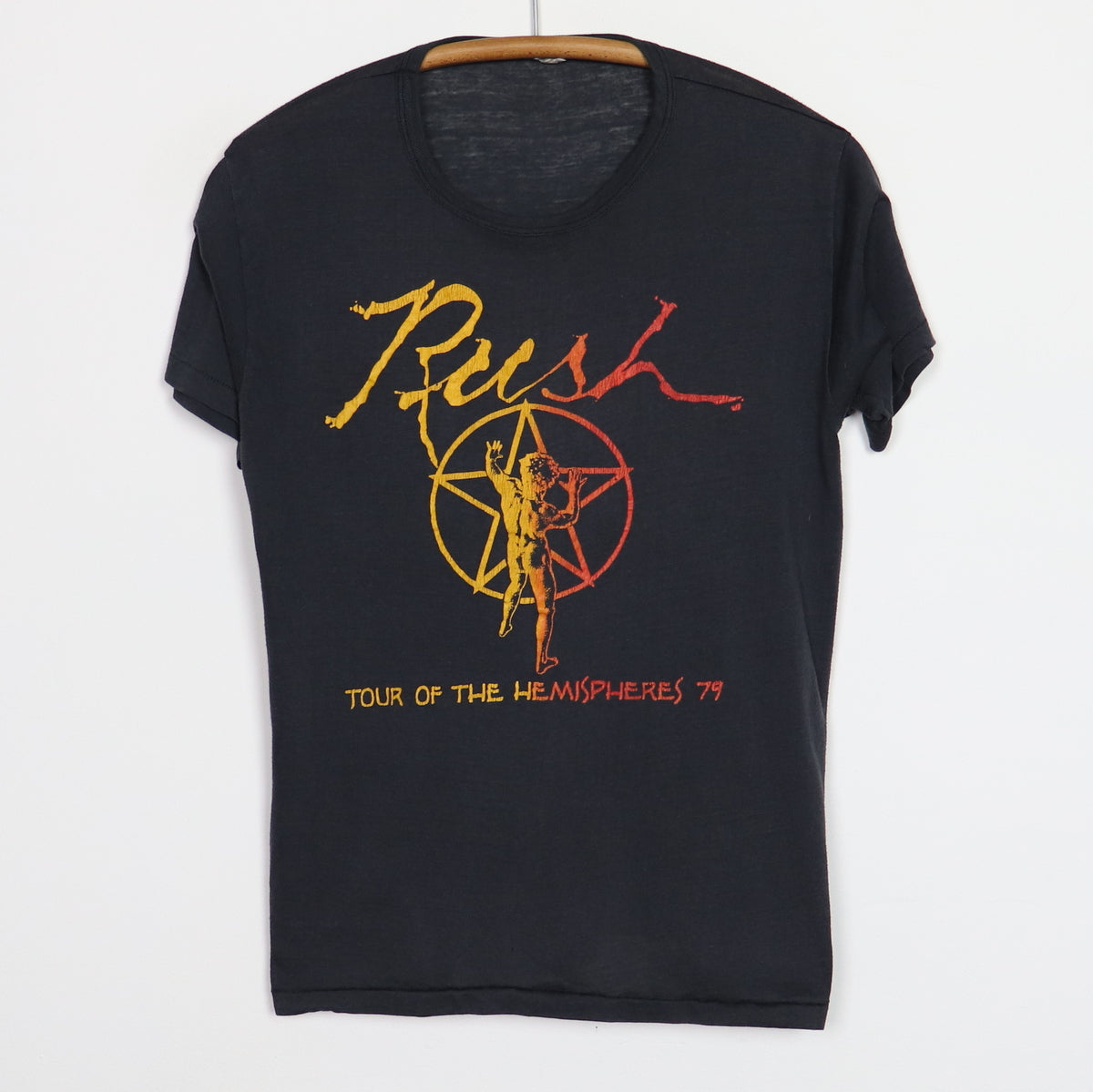 1979 Rush Tour Of The Hemispheres Shirt Style001