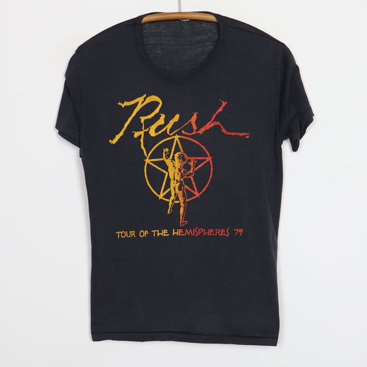 1979 Rush Tour Of The Hemispheres Shirt Style001