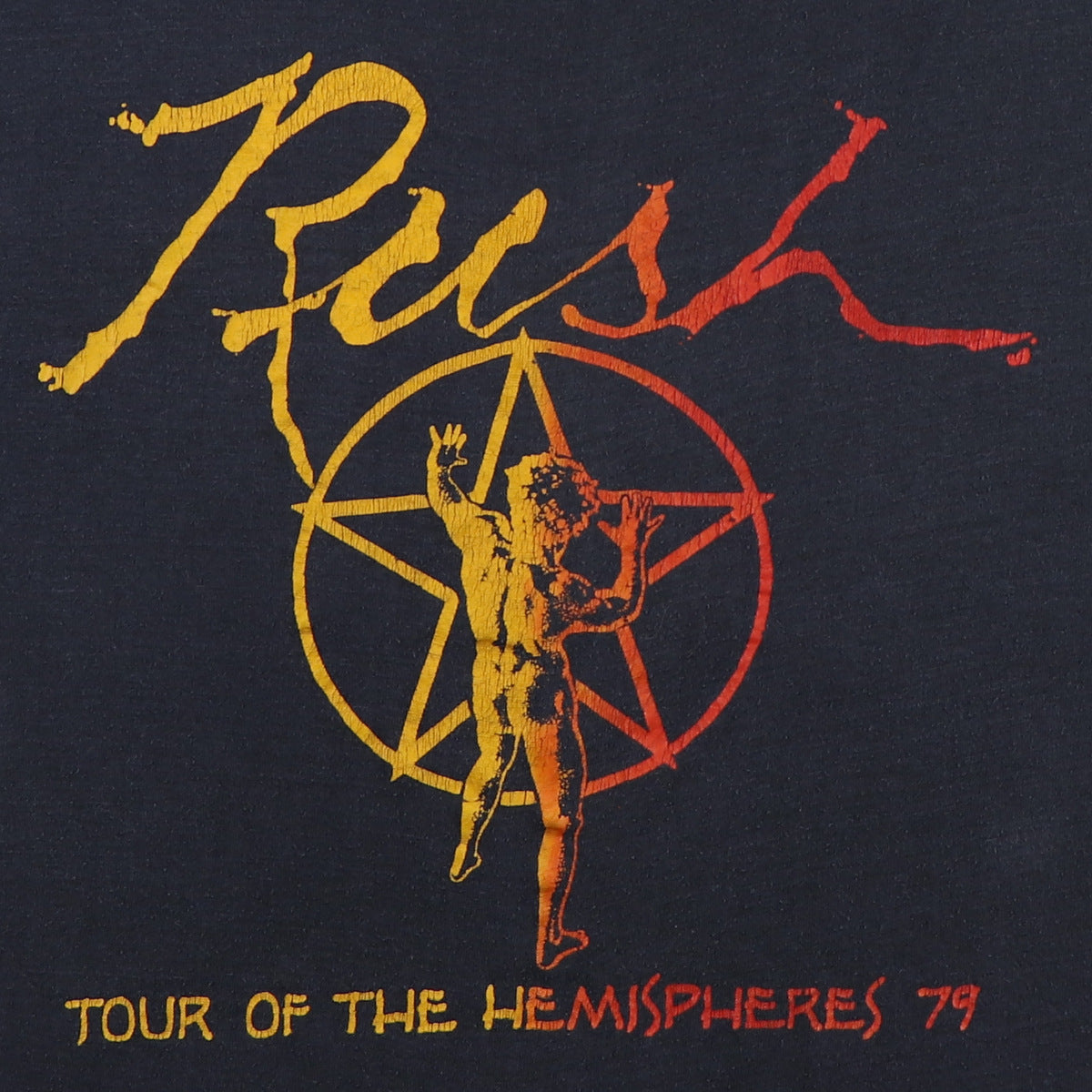 1979 Rush Tour Of The Hemispheres Shirt Style001