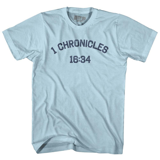 1 Chronicles 16 34 Adult Cotton T-Shirt Style004