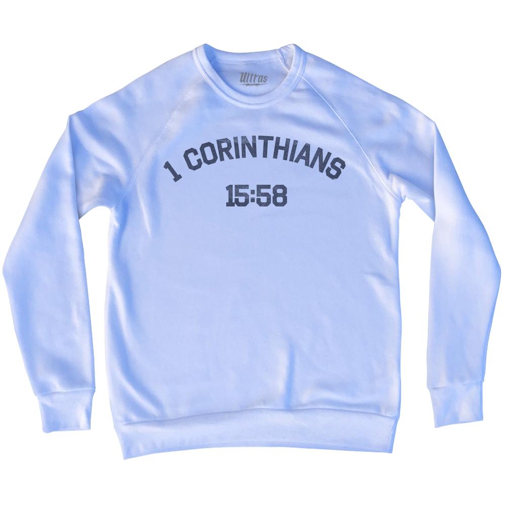 1 Corinthians 15 58 Adult Tri-Blend Sweatshirt Style002