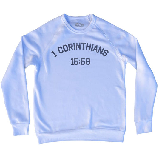 1 Corinthians 15 58 Adult Tri-Blend Sweatshirt Style002