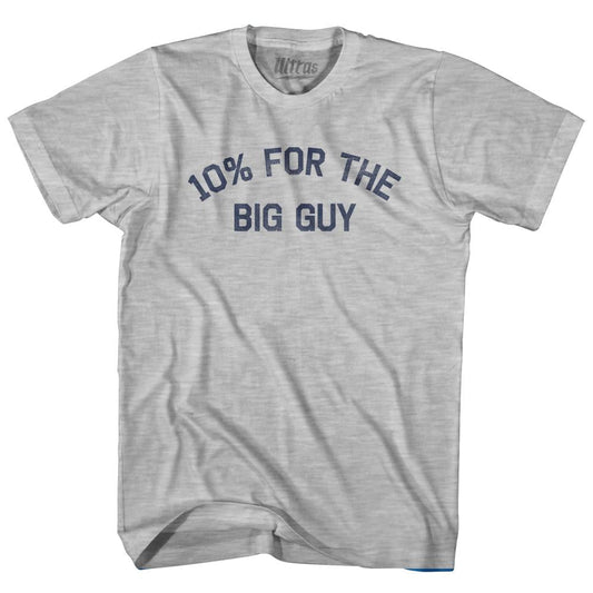 10% For The Big Guy Womens Cotton Junior Cut T-Shirt Style001