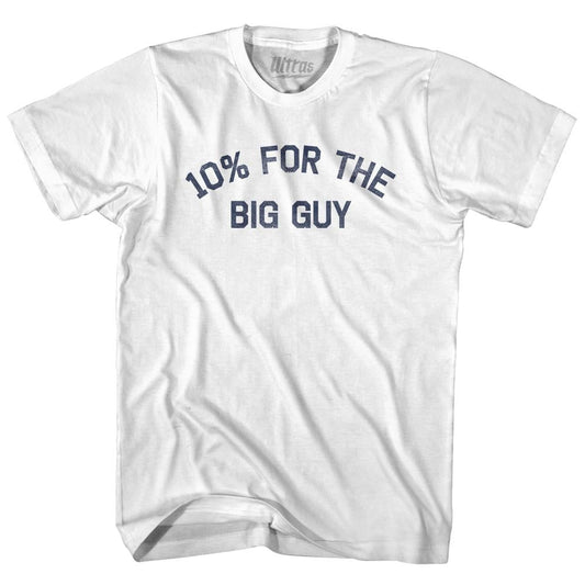 10% For The Big Guy Youth Cotton T-Shirt