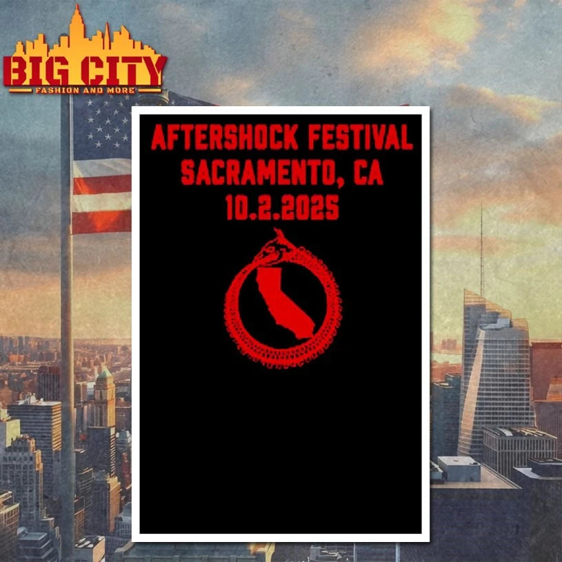 10.02.2025 Aftershock Festival Sacramento, CA Cattle Decapitation shirt