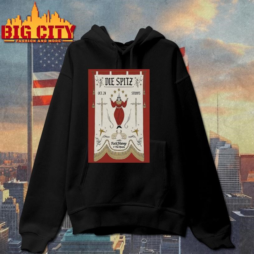 10.24.2025 Stubb’s. Austin, TX Die Spitz Poster Shirt