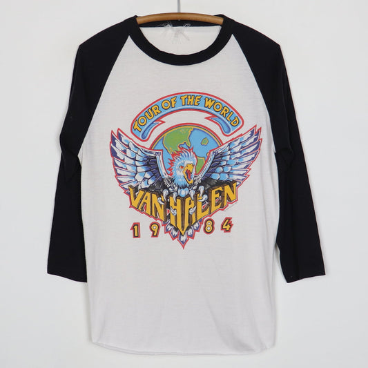 1984 Van Halen Tour Of The World Jersey Shirt Style001