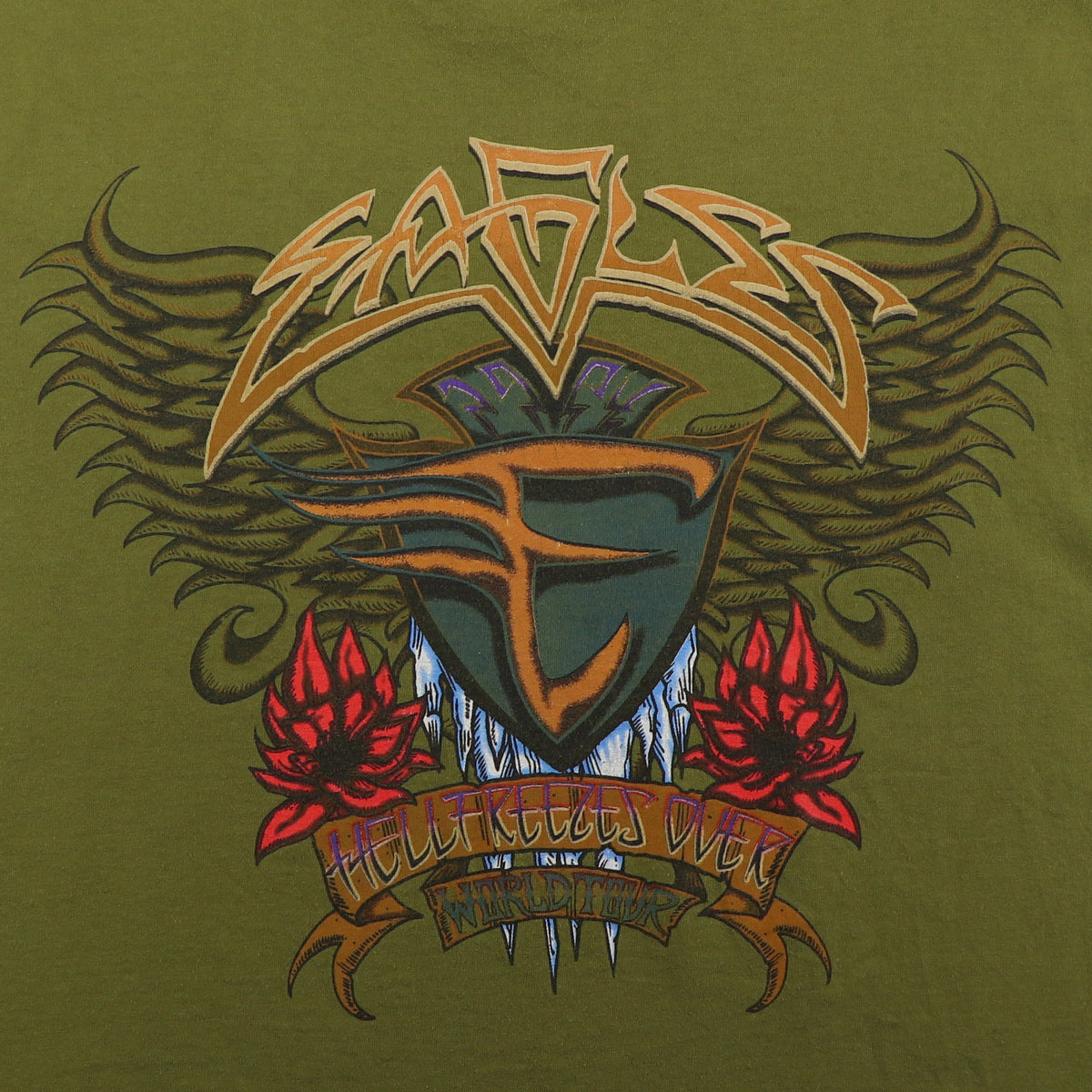1994 Eagles Hell Freezes Over World Tour Shirt Style009
