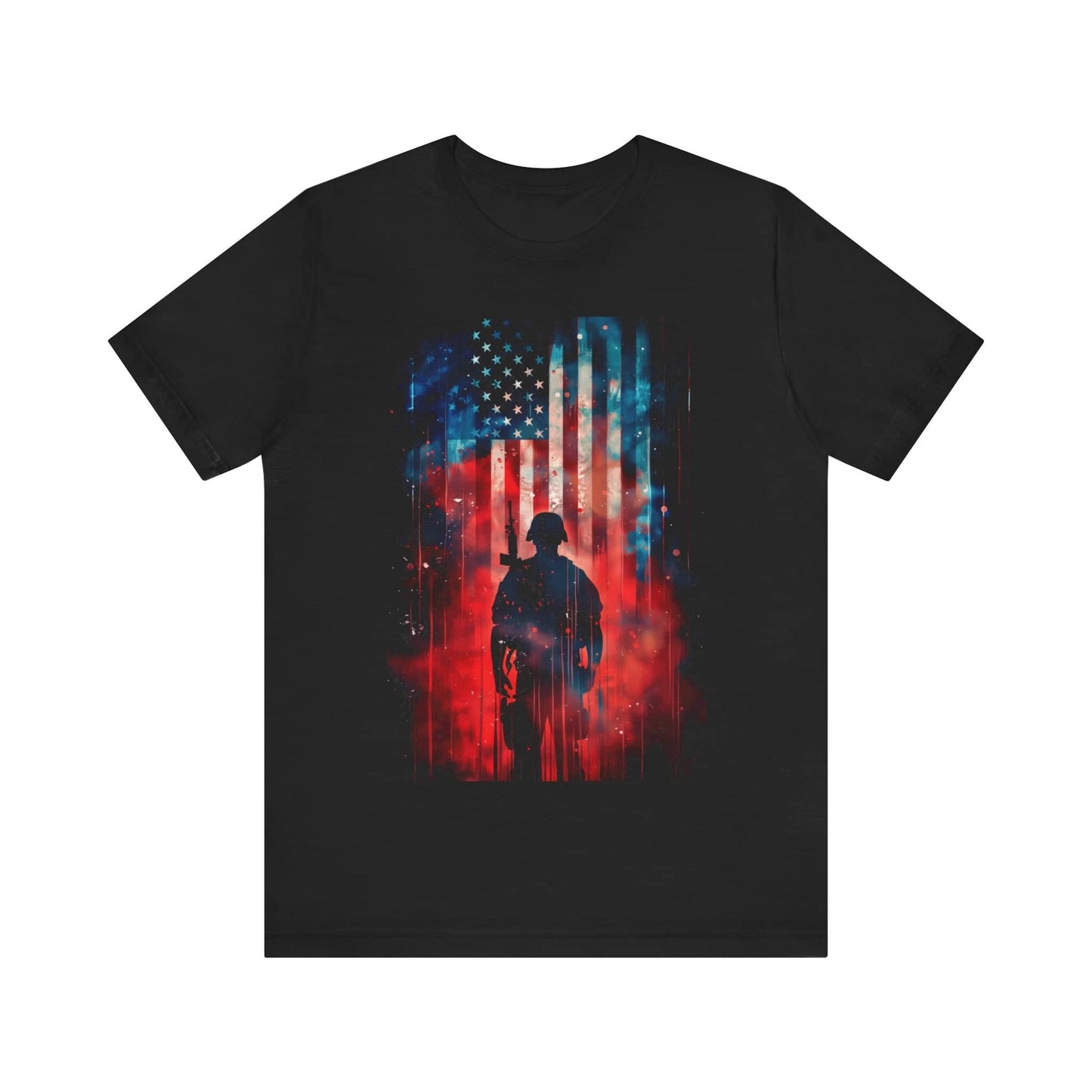Brave Guardian: American Hero T-Shirt Unisex Jersey Short Sleeve Tee