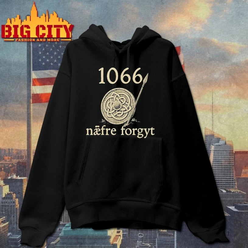1066 Naefre Forgyt Never Forget Viking England History shirt