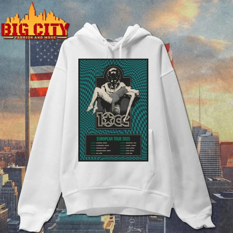 10cc 2025 EU Tour Poster shirt