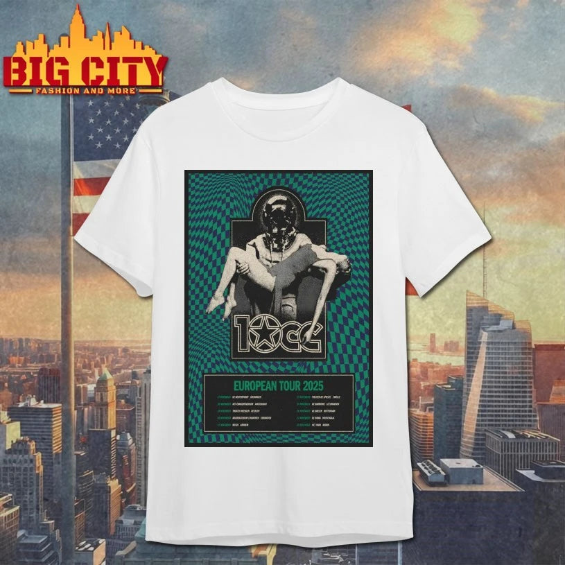 10cc 2025 EU Tour Poster shirt