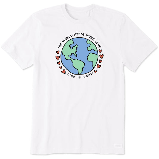 Men's World Needs More Love Short Sleeve Tee
