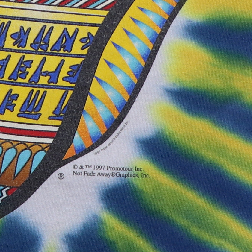 1997 Rolling Stones Bridges To Babylon Tie Dye Tour Shirt Style002
