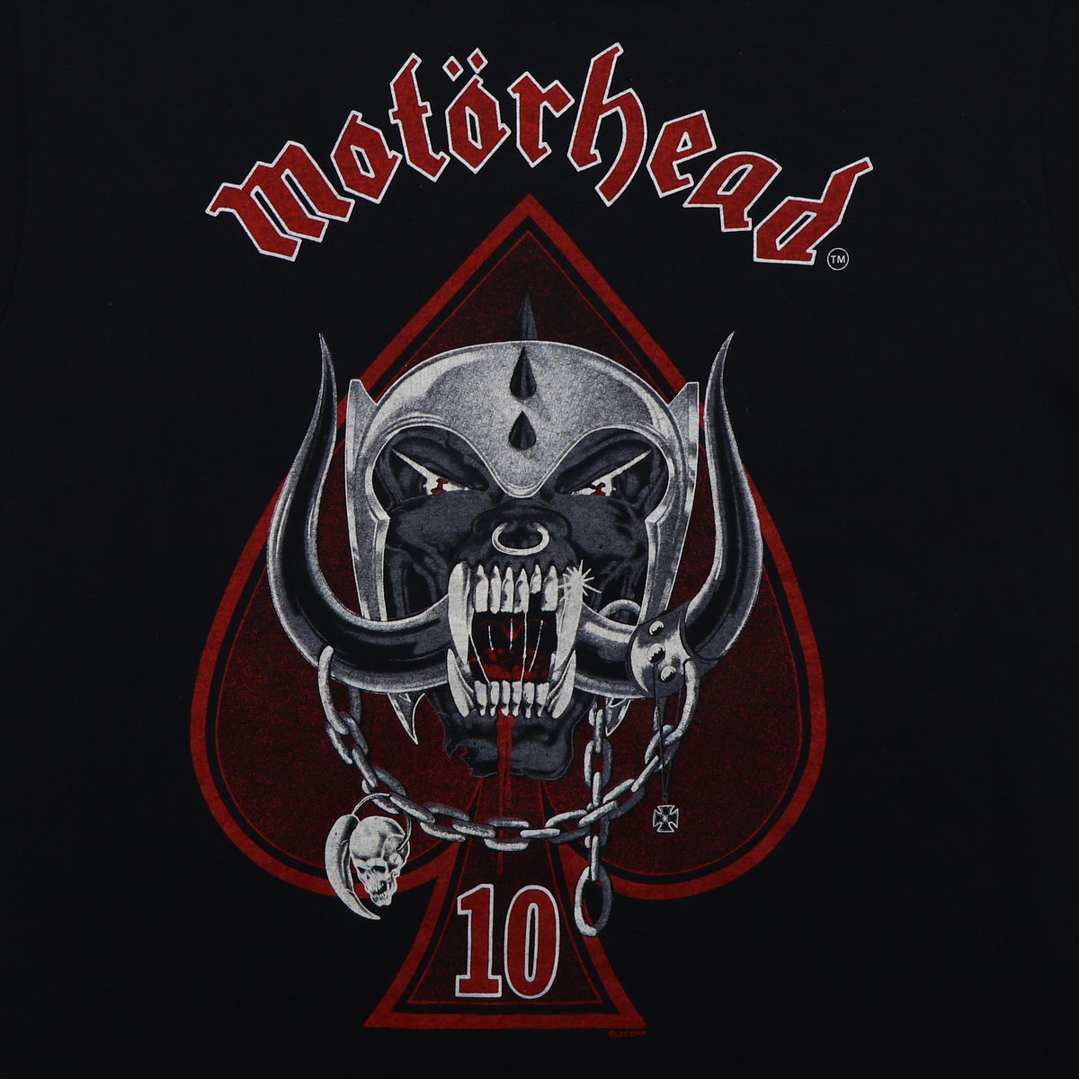 1985 Motorhead 10th Anniversary World Tour Shirt Style001