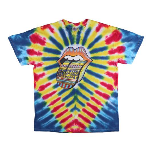 1997 Rolling Stones Bridges To Babylon Tour Tie Dye Shirt Style001