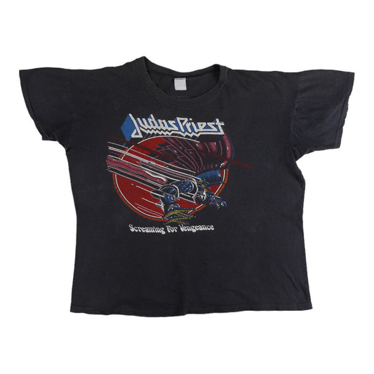 1982 Judas Priest Screaming For Vengeance World Tour Shirt Style002
