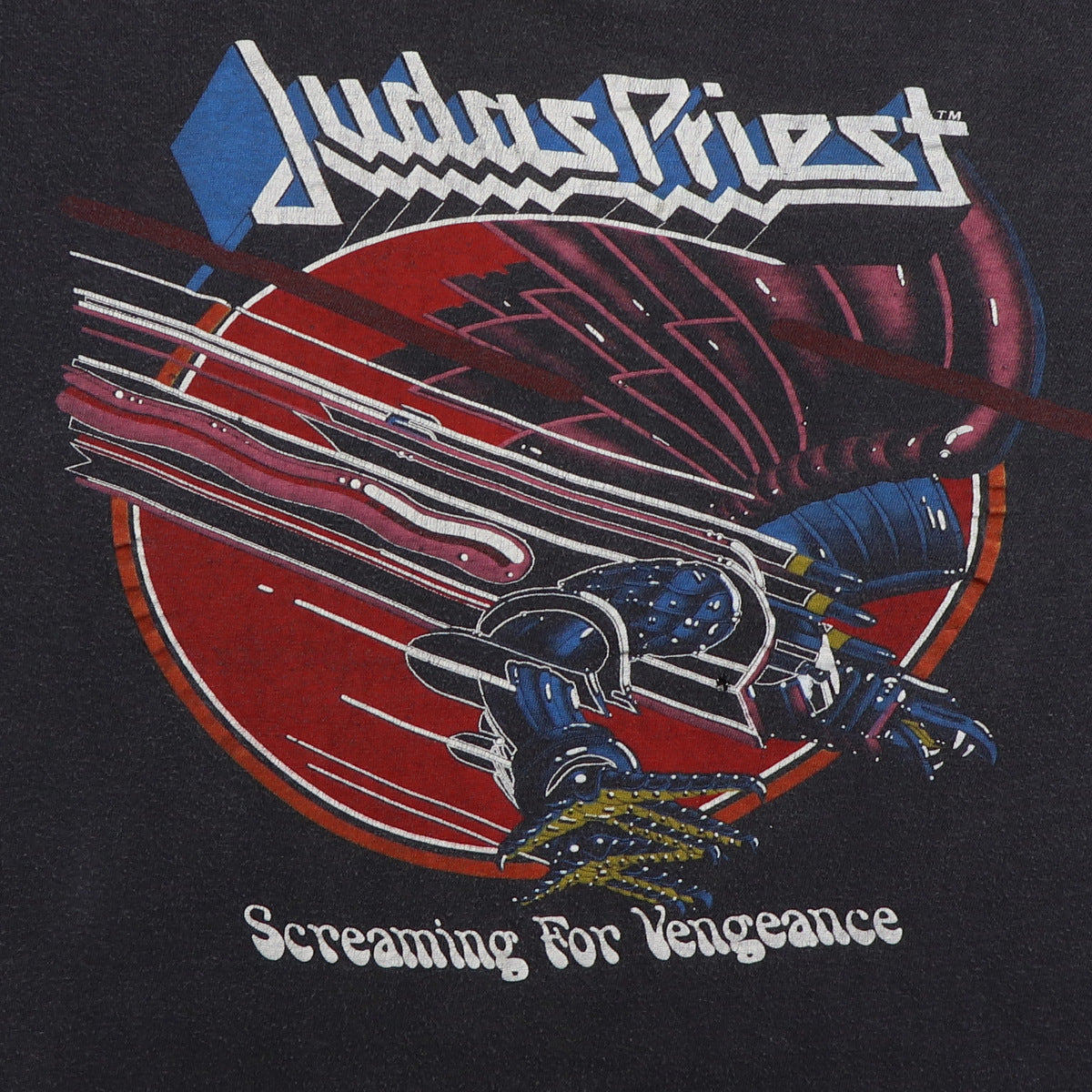 1982 Judas Priest Screaming For Vengeance World Tour Shirt Style002