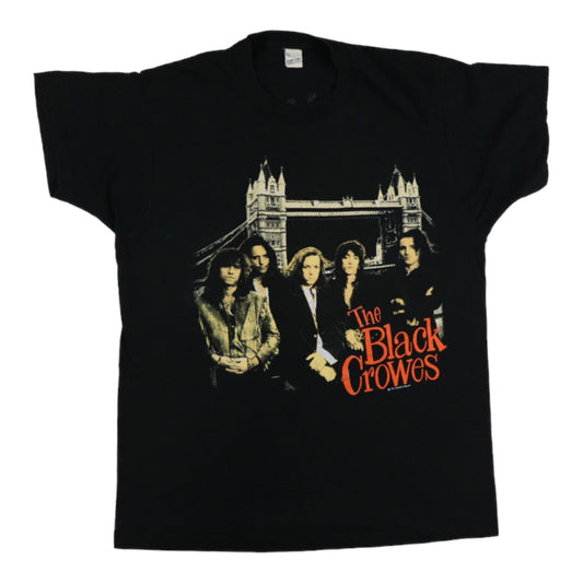 1990 Black Crowes Shake Your Money Maker World Tour Shirt Style002