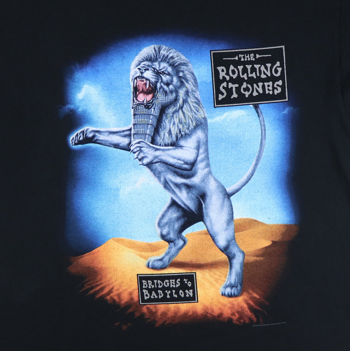 1997 Rolling Stones Bridges To Babylon Tour Shirt Style014