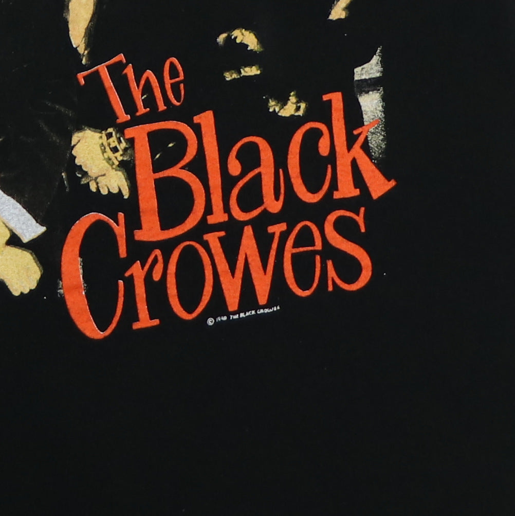 1990 Black Crowes Shake Your Money Maker World Tour Shirt Style002