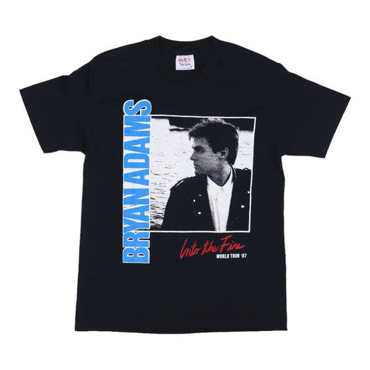 1987 Bryan Adams Into The Fire World Tour Shirt Style002