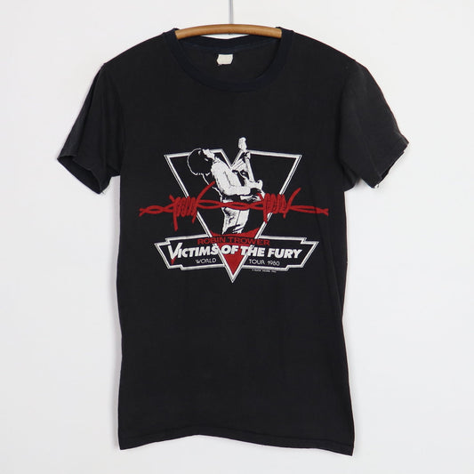 1980 Robin Trower Victims Of The Fury World Tour Shirt