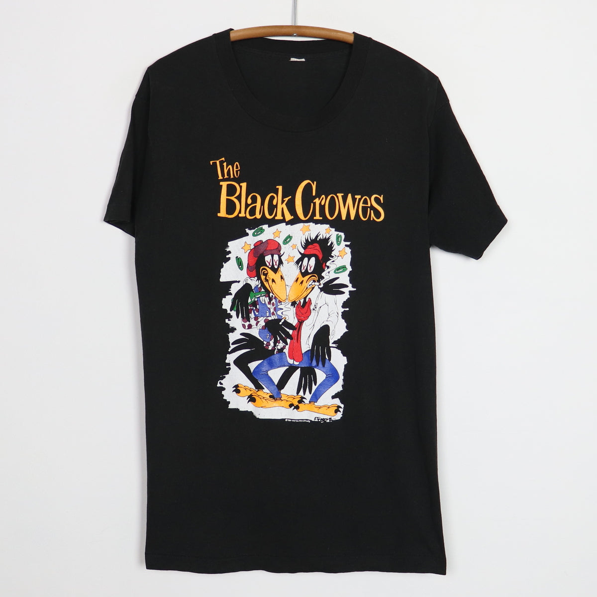 1990 Black Crowes Shake Your Money Maker World Tour Shirt Style001