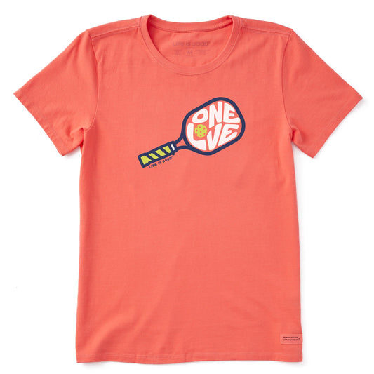 Women's One Love Pickleball Short Sleeve Tee