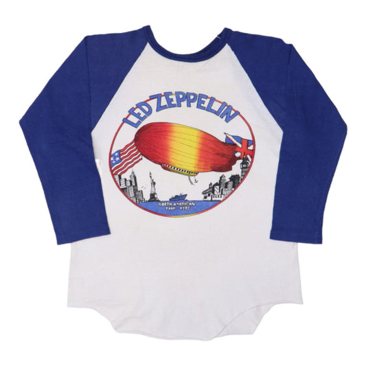 1975 Led Zeppelin North American Tour Jersey Shirt