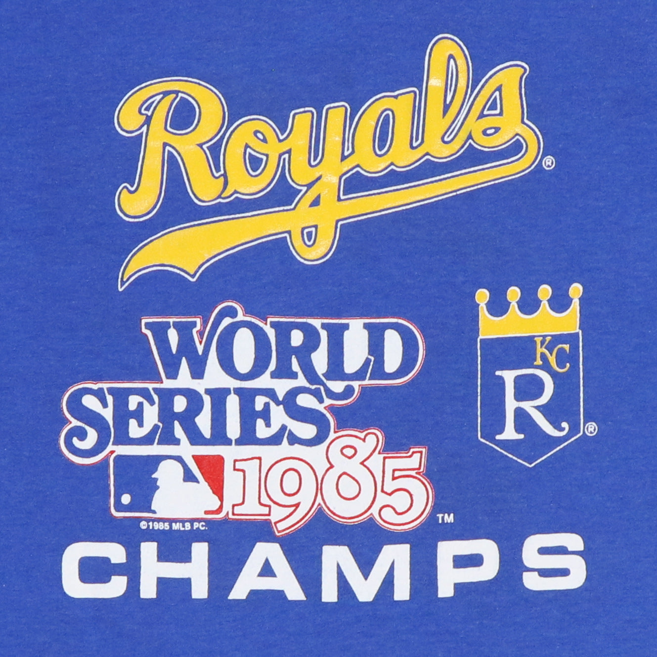 1985 Kansas City Royals World Series Champs Shirt Style001