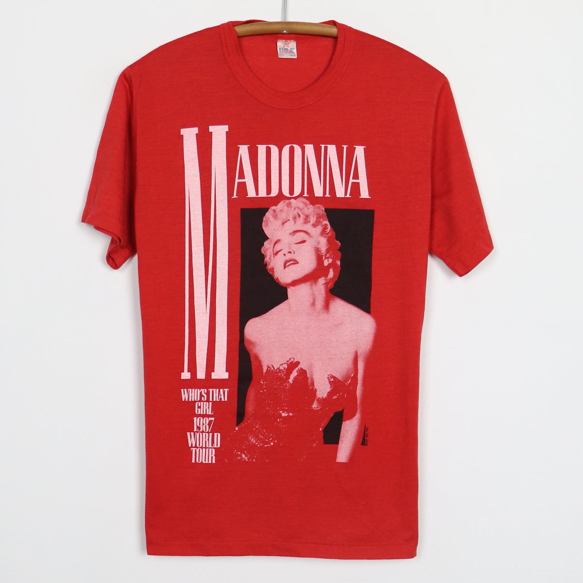 1987 Madonna Who's That Girl World Tour Shirt Style002